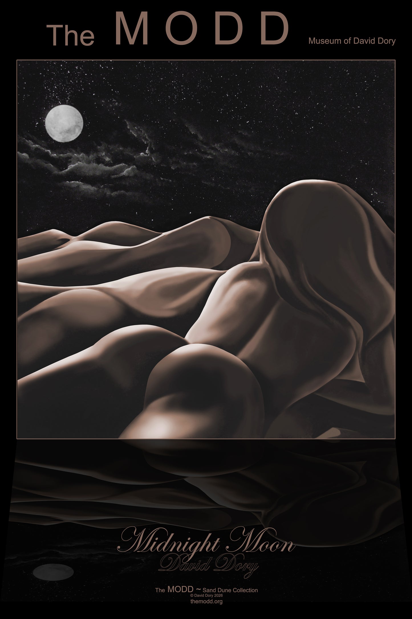 Midnight Moon — Signed 18 × 24 Poster