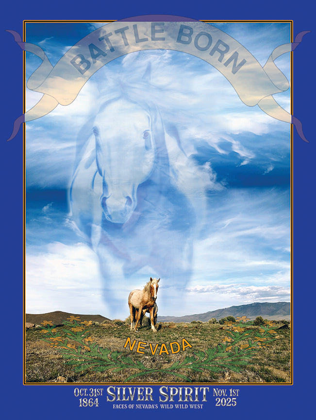 Nevada Day Poster Silver Spirit Faces of the Wild Wild West 2025
