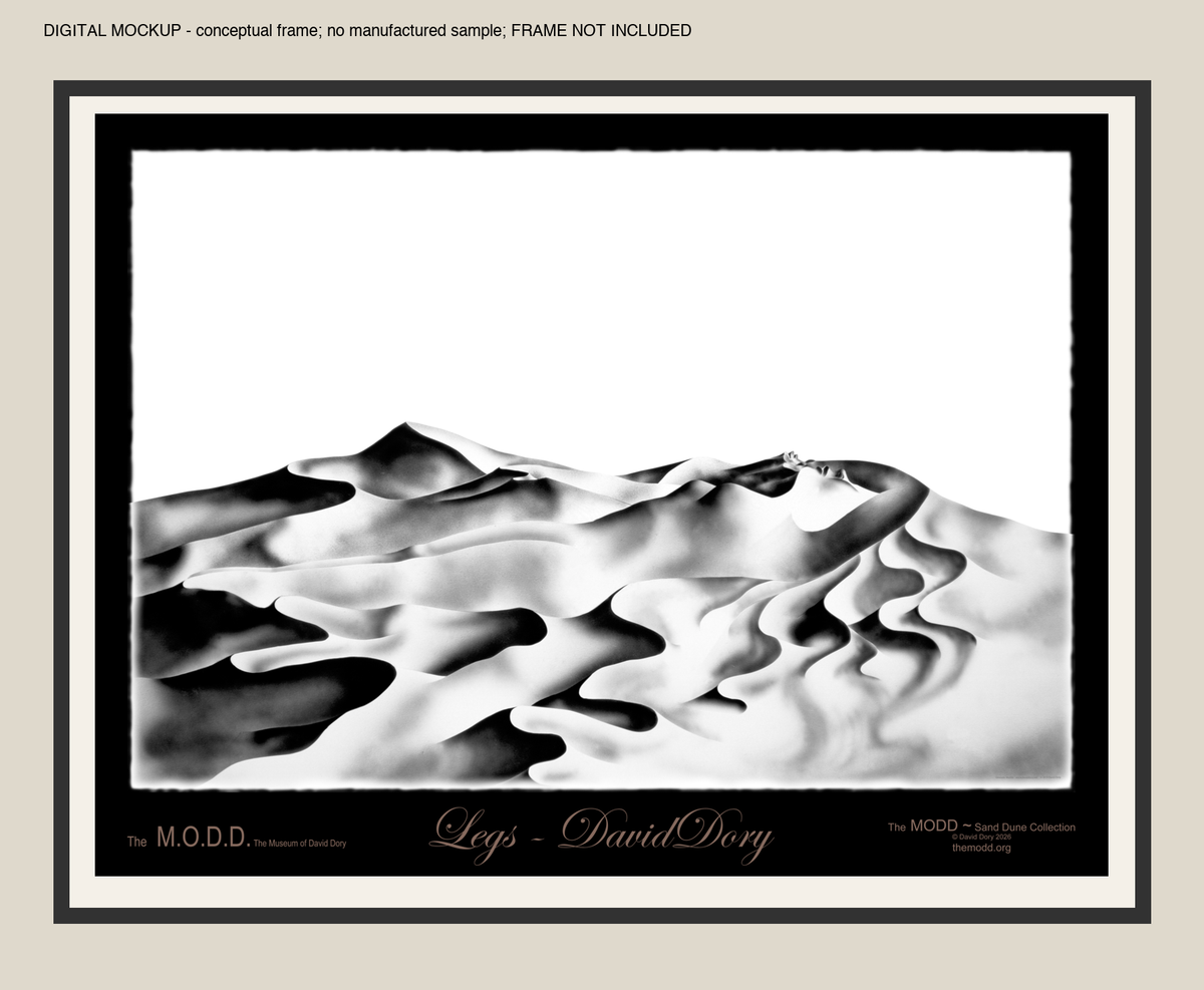 Legs — Signed 24 × 18 Landscape Poster | First-Run Pre-order